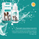 YEGBONG Pet Ear Cleaning Care Liquid Cat Dog Ear Wafer Odor Cleaning Ear Cleaning Liquid