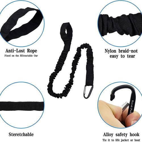 Amazon Paddle Traction Rope Kayak Paddle Sling Adjustable Paddle Handle Strap Anti-lost Rope Kayak Accessories