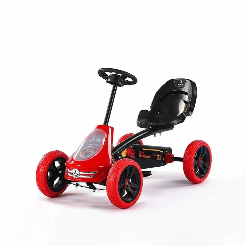 Large children's four-wheel kart beach buggy baby pedal fitness bike can sit 3-10 years old off-road vehicle Outdoor