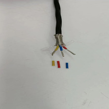 加工氟塑料屏蔽電纜100米起訂硬銅絲KFFP 3*1兩芯耐高溫耐腐蝕