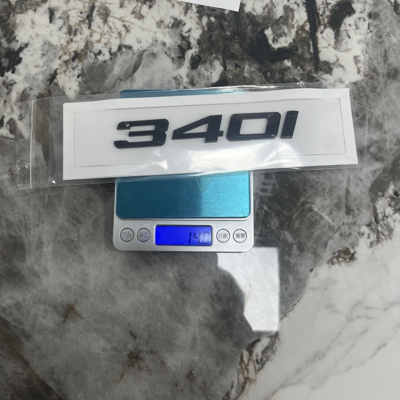 Suitable for the rear emblem with displacement numbers of older BMW 3 Series models 316i, 318i, 320i, 325i, 330i
