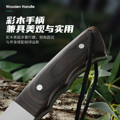 Factory direct sales outdoor ax eagle head hand ax multi-purpose woodworking ax portable firewood ax camping tool road opening