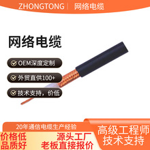 同軸線監控視頻線48/64編RG174同軸電纜監控線BNC線1芯屏蔽線