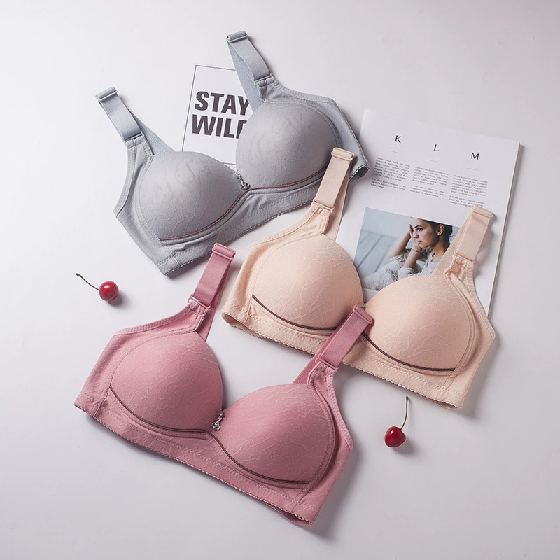 Anbeili Comfortable Wireless Bra for Plus-Size Women, Thin Support, Mid-Age Friendly