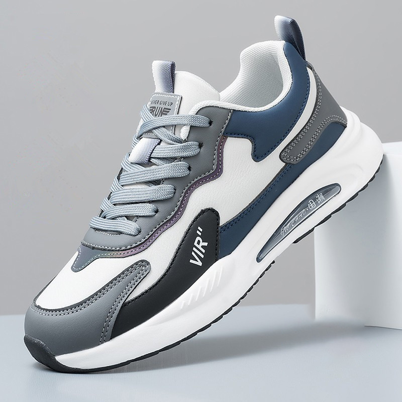 Men's Breathable Mesh Running Shoes With Fleece Lining For Men_voghion.com