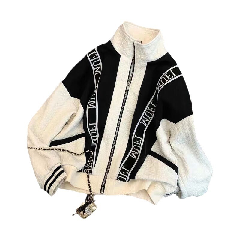 Abbigliamento da donna vestito da donna nuovo maglione largo di grandi dimensioni piccolo vestito sportivo in due pezzi_voghion.com