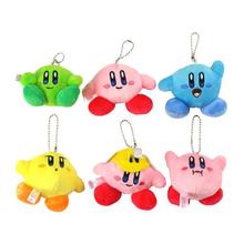 Kirby 动漫游戏星之卡比毛绒玩具公仔6款可以选款包包手机小挂件