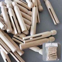 Small wooden handicraft decorative toy, wooden white blank DIY doll wooden figurine hand-painted puppet set-in-figure