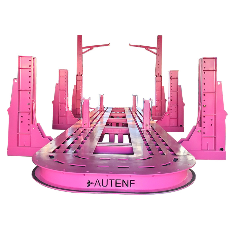 Gran camión de carga corrector haz ventas directas de fábrica AUTENF coche mesa de operaciones equipo de reparación de chapa