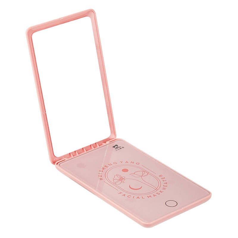 Cross-Border Portable Small Makeup Mirror USB Hot Compress Mask Heater Winter Gift for Girls Warming Device