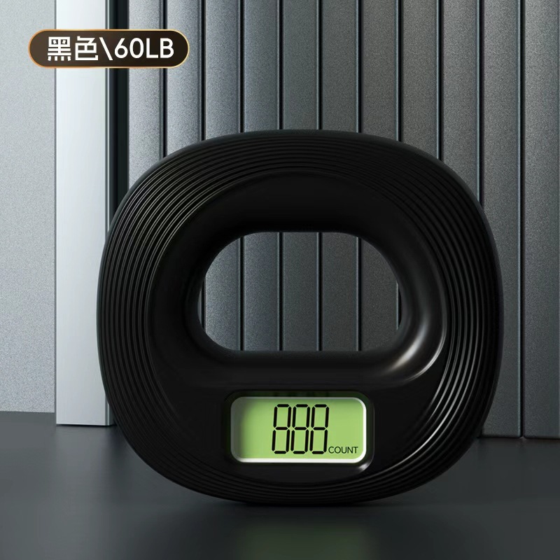 Gripper de silicona con conteo masculino entrenamiento de brazo de muñeca profesional ejercicio de fuerza de cinco dedos juego de fuerza descompresión de agarre anillo