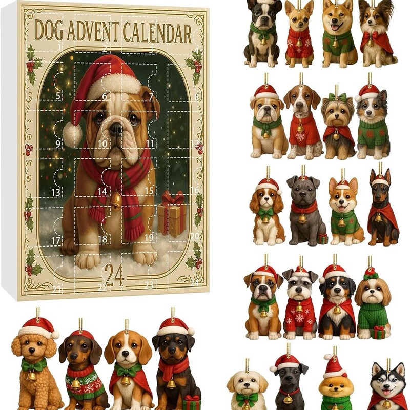 跨境新品 Cat Lovers Advent Calendar 2025猫爱好者日历|undefined