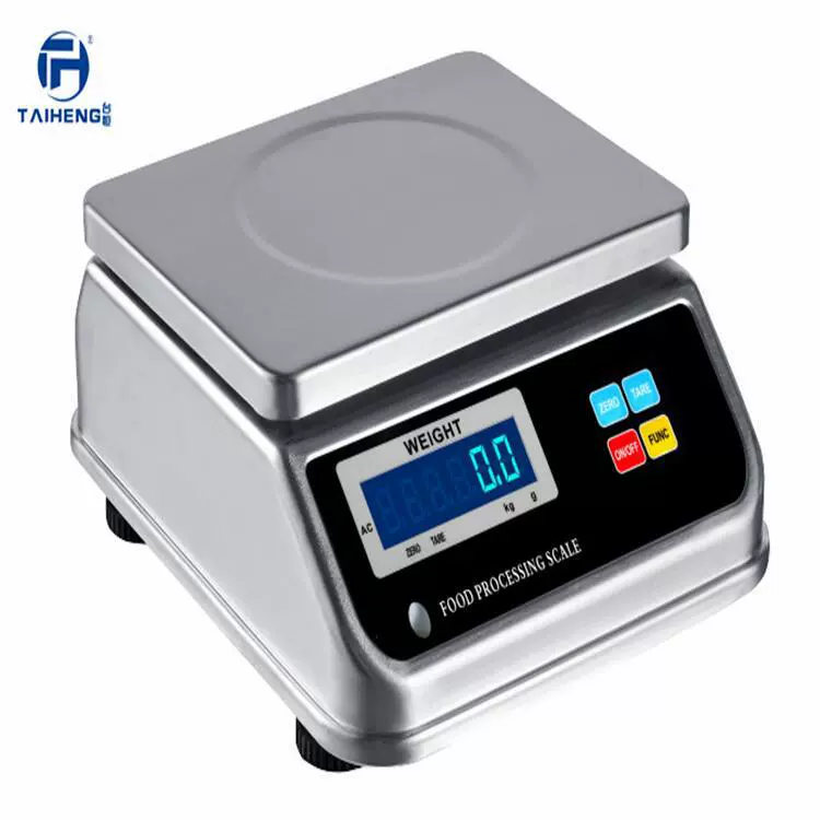 Водонепроницаемые настольные весы Taiheng TD5 из нержавеющей стали 3 кг 6 кг 15 кг 30 кг электронные весы для водной пищи водонепроницаемые весы