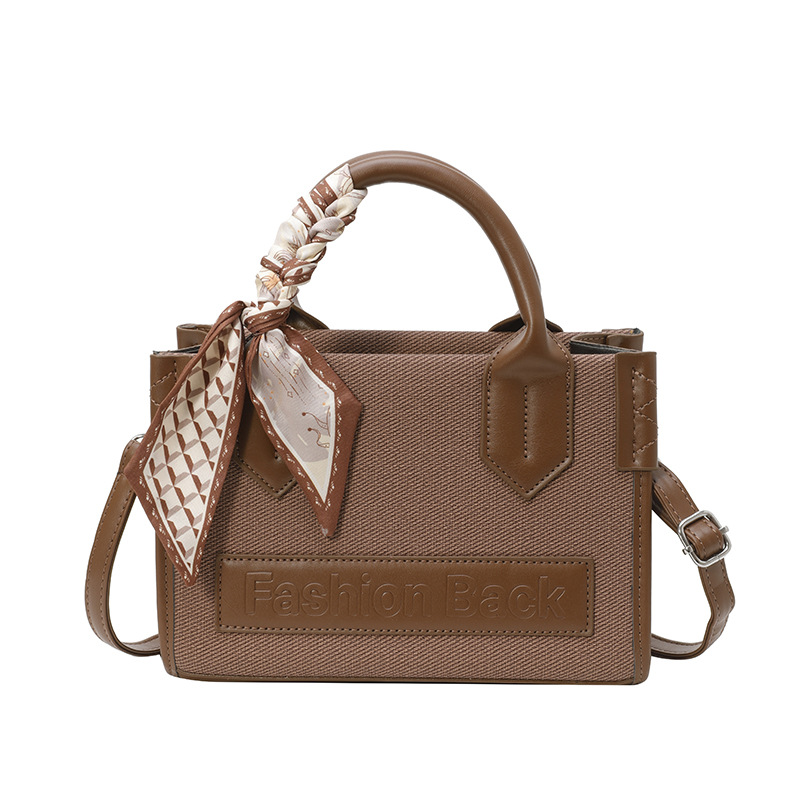 Bolso Tote popular de este año, nuevo bolso de verano 2025, bolso de hombro con letras de color en contraste, bolso de mensajero casual para mujer