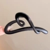 Matte black crab pin