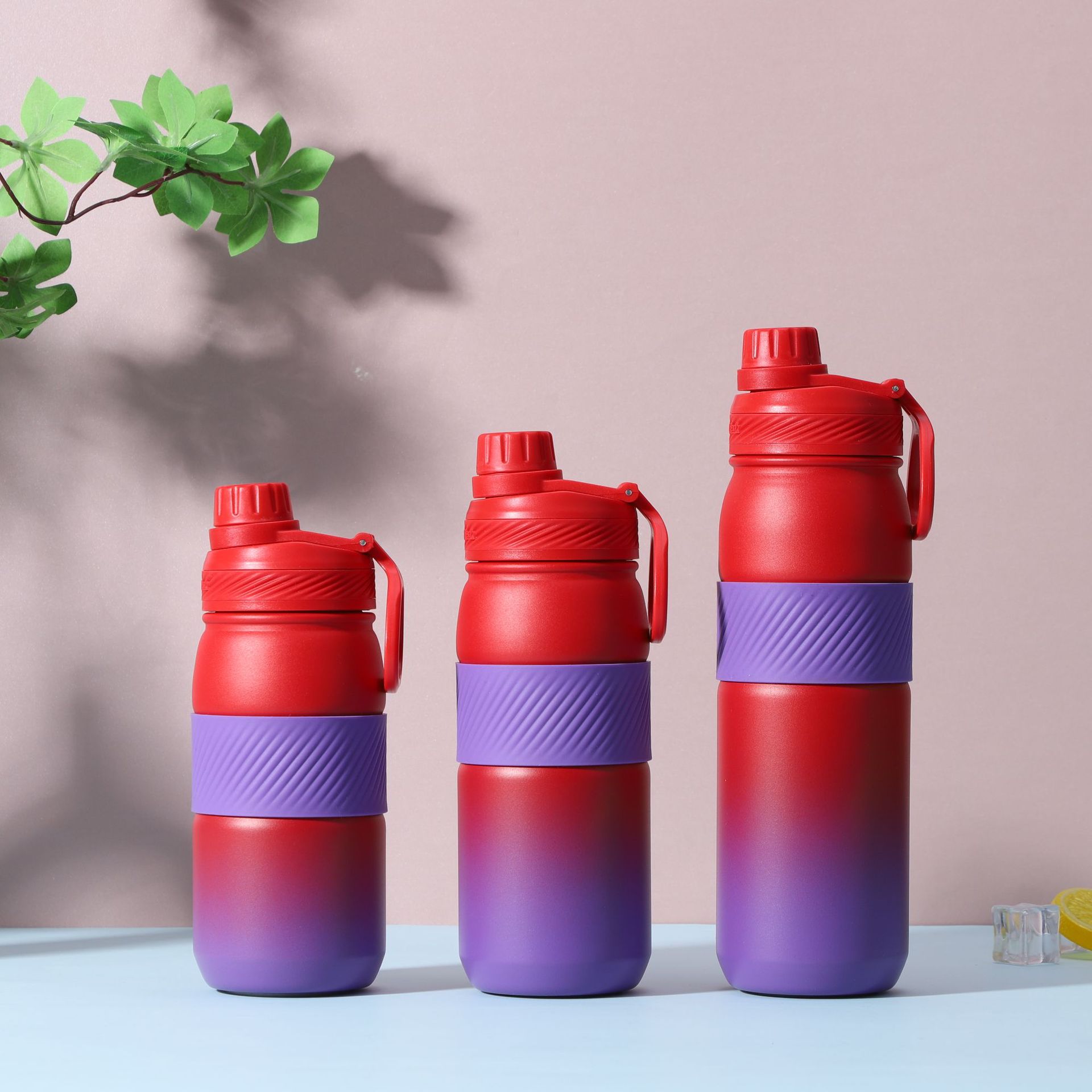 Gradient red purple