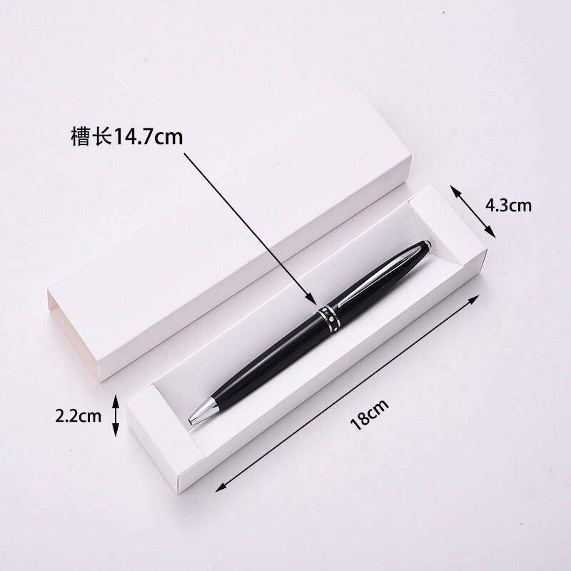 現物卸売り黒開窓折り畳みペンケース紙ペンケース広告ギフトペンケースペンケース印刷可能ロゴ