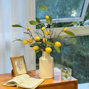 Lemon Fruit Branches, Dried Flowers, Fruit Branches, Fruit Flowers, Artificial Flower Decorations, Table Decorations, Floral Decorations