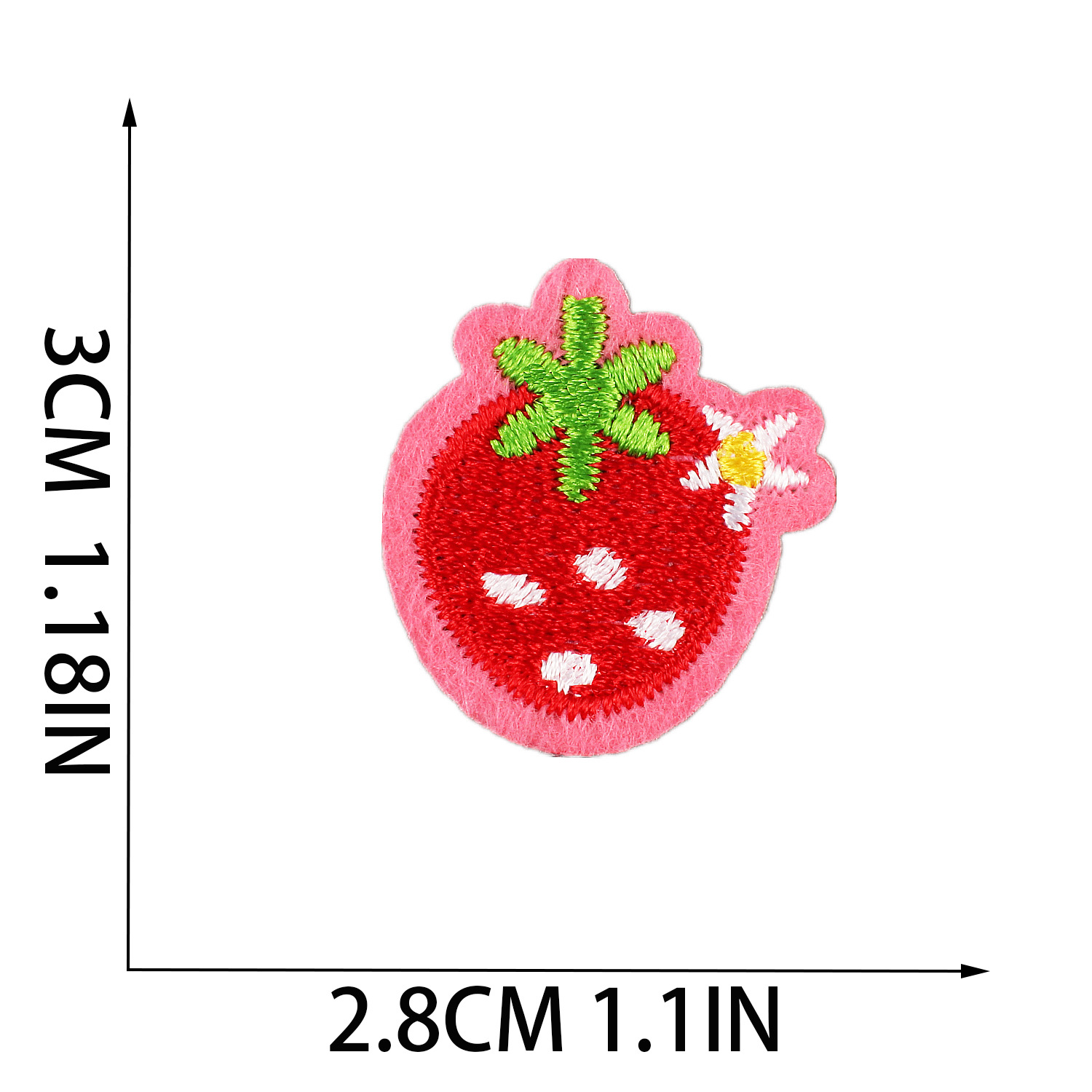 3g Weight Clothing Sticker Patches Classification 1 Piece Quantity Dacron thread Material Cherry, Strawberry Pattern Casual, Elegant, Cute Style Embroidery Craft 1 Piece Casual Elegant Cute Cherry Strawberry Dacron Thread Clothing Sticker Patches 27