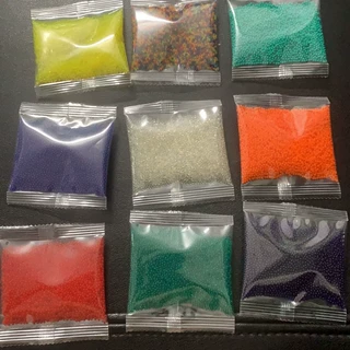 跨境吸水弹7-8mm水弹水晶弹凝胶水蛋球泡大珠25克5000粒