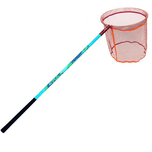 Wholesale set of carbon giant fishing net copying rod, ultra-light and ultra-hard fishing net copying rod set, large telescopic fishing net copying rod
