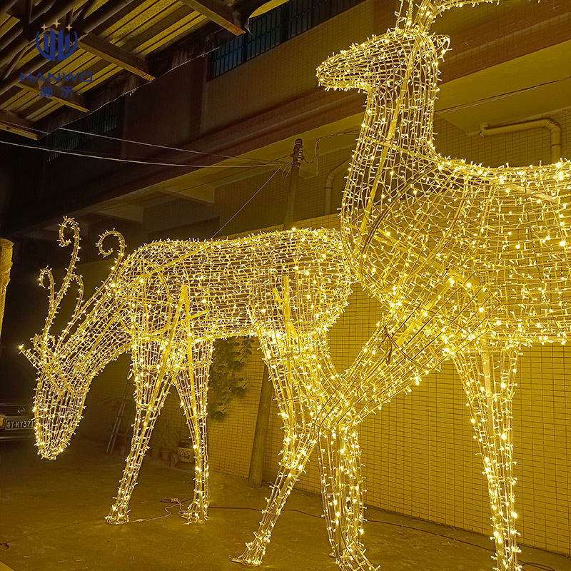 夢幻燈光節燈光秀LED大型裝飾造型燈戶外亮化工程景觀燈防雨廠家