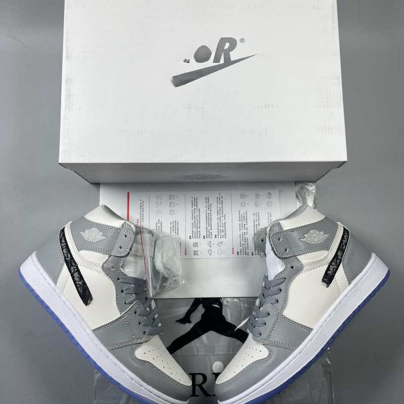 Pure original AJ1 alta Joe D zapatos de baloncesto obsidiana Joe ceniza zapatos deportivos para hombres y mujeres