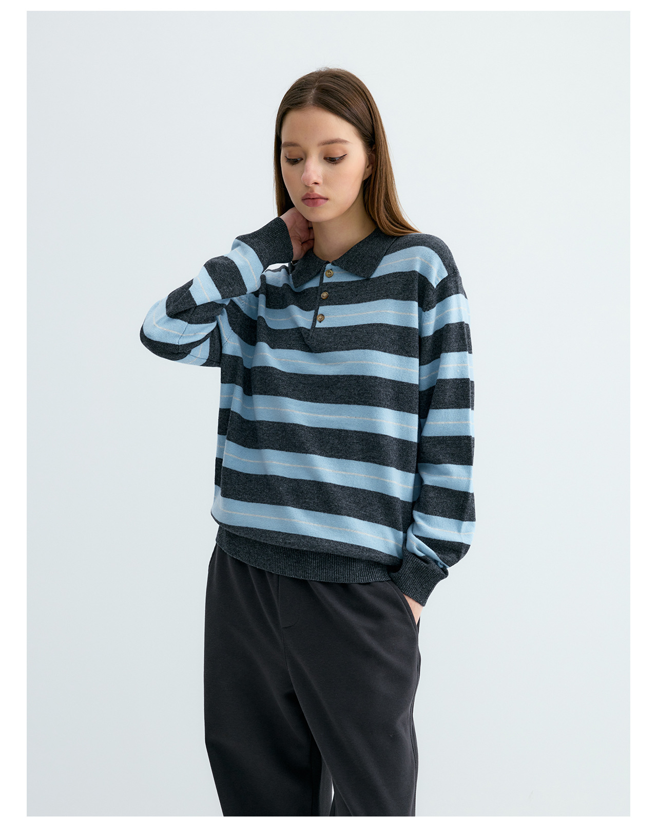 UNF Barn-Style 330g Polo Sweater