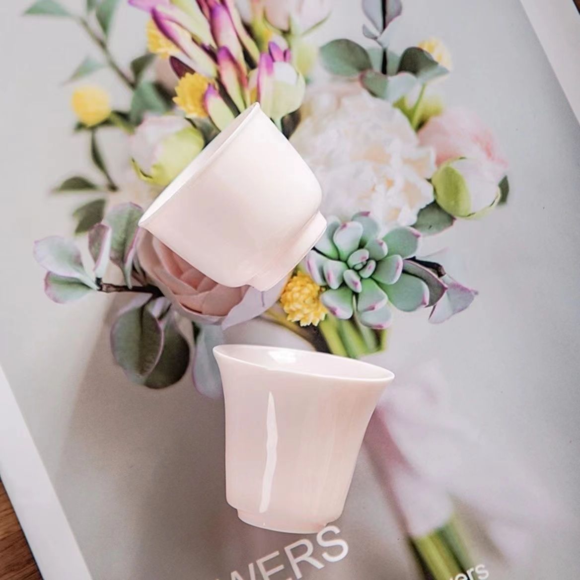 Juego de Té de Viaje Portátil 1 Olla y 2 Tazas de Cerámica
