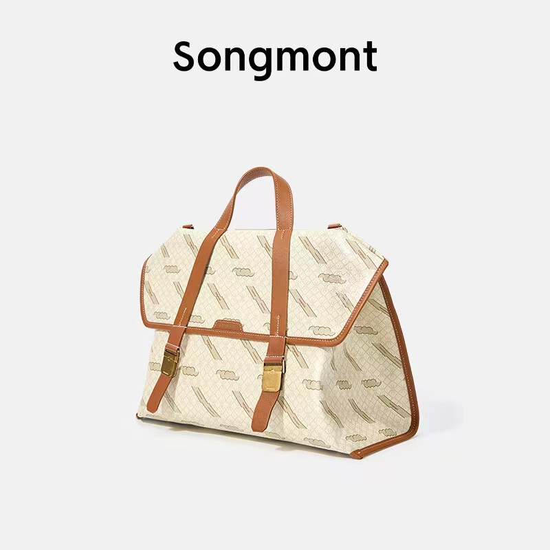 Songmont山下有松山行系列游历公文包大容量双肩背包腋下单肩包包|undefined