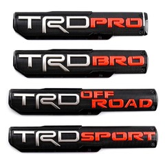 适用于丰田坦途车标TRD PRO改装贴标SPORT TRDBRO车标 叶子板侧标