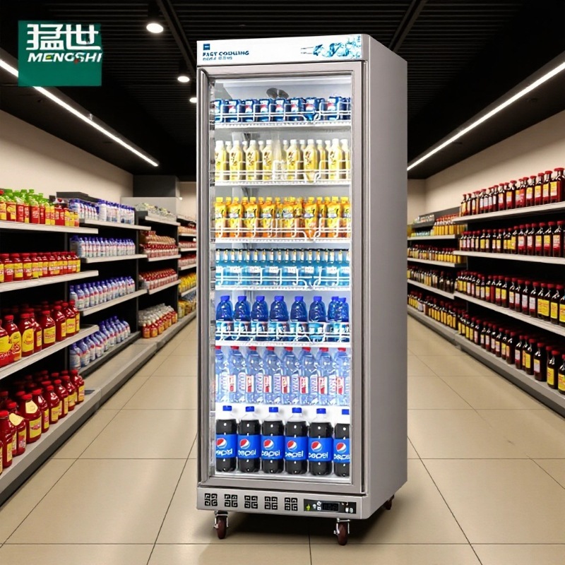 猛世商用展示柜冷藏饮料柜全屏啤酒柜酒水网红酒吧冰柜保鲜柜