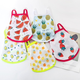 Pet Clothes Cat Bichon Fadou Pomei Small Dog New Vest Sling Dog Clothing Summer Thin
