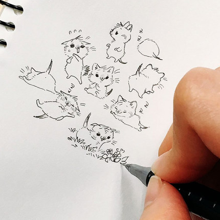 Pentel Pitong ORENZ plomo continuo dibujo gancho línea lápiz automático 0,2/0,3 diseño creativo de la publicidad arquitectónica