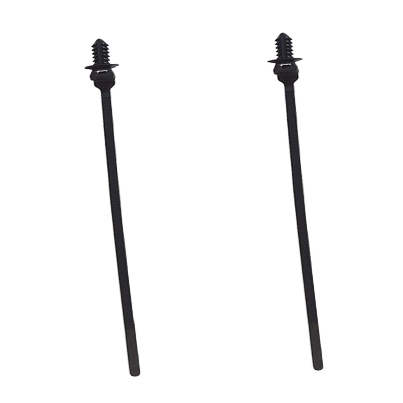 Maletero del coche máquina cubierta línea eléctrica tubo de aceite hoja metal agujero con hebilla enchufe púas cinta Q08