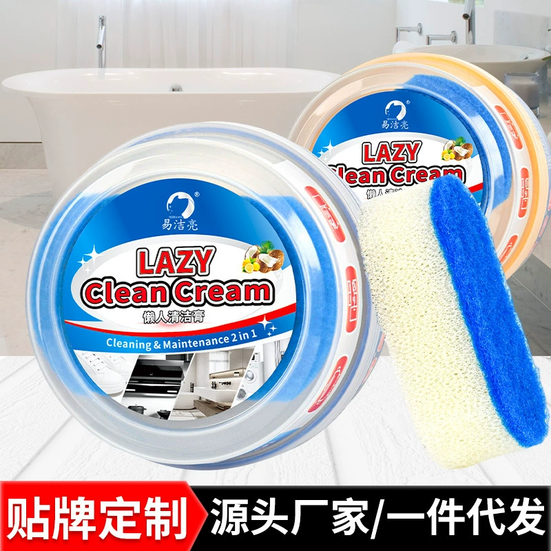 Yijie Liang 400 г паста для ленивой уборки, кастрюли из нержавеющей стали, стеклянные зеркала для ванной комнаты, плитка, многофункциональная чистящая паста, производитель