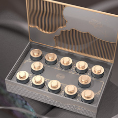 High-end small can tea packaging box, empty gift box, Zheng Shan Xiao Zong, Jin Jun Mei, Dian Hong Black Tea, broken silver universal gift box