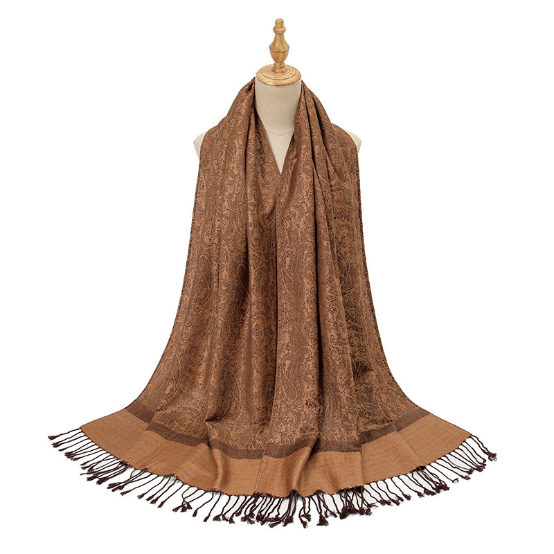Sweet Style Women's Sweet Solid Color Acrylic Scarf