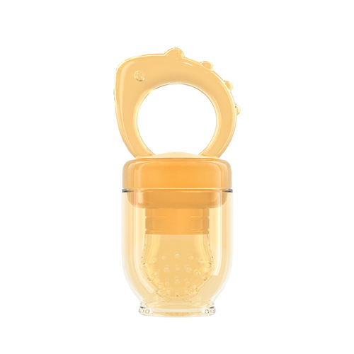 Baby Bite Baby Fruit Food Complementary Pacifier Feeding Fruit and Vegetable Super Soft Silicone Baby Teether Wholesale