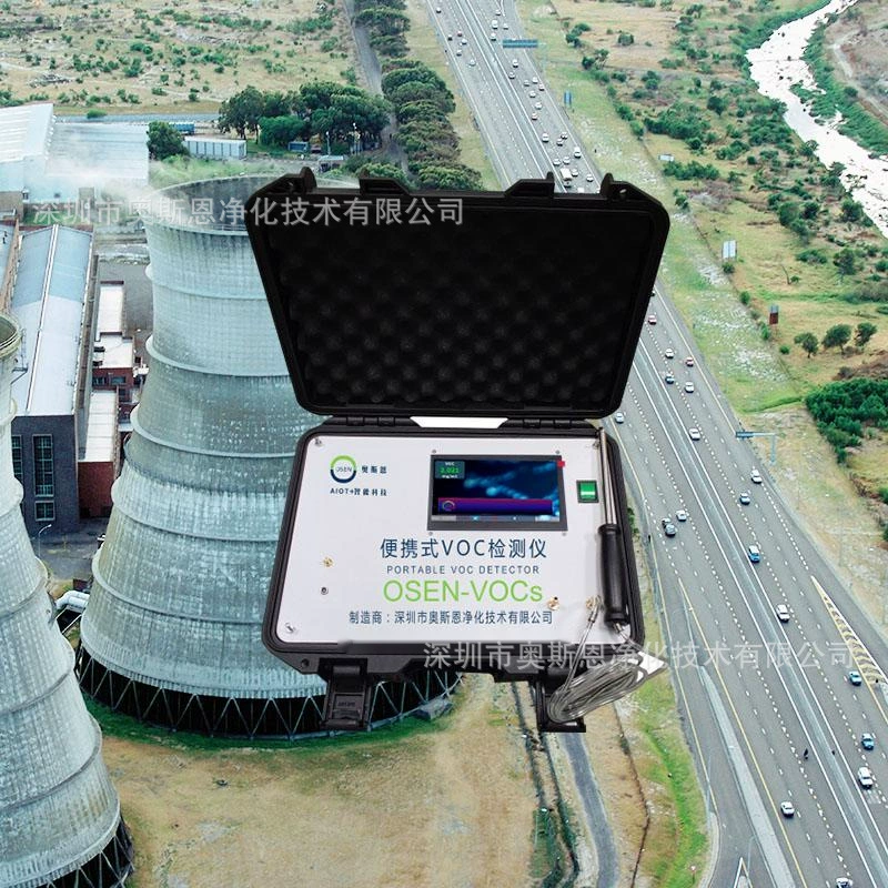 Портативный онлайн-детектор концентрации VOCs для контроля атмосферного воздуха в городе