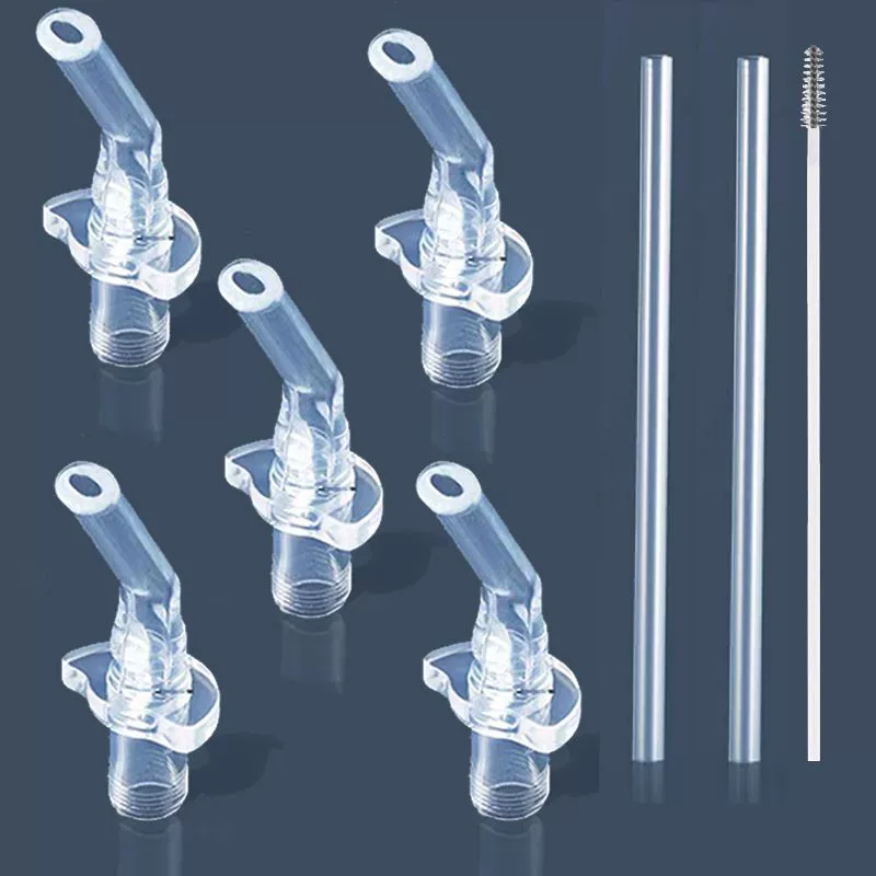 Детский сменный соломинка из straw, силиконовая насадка, стеклянная крышка, аксессуары