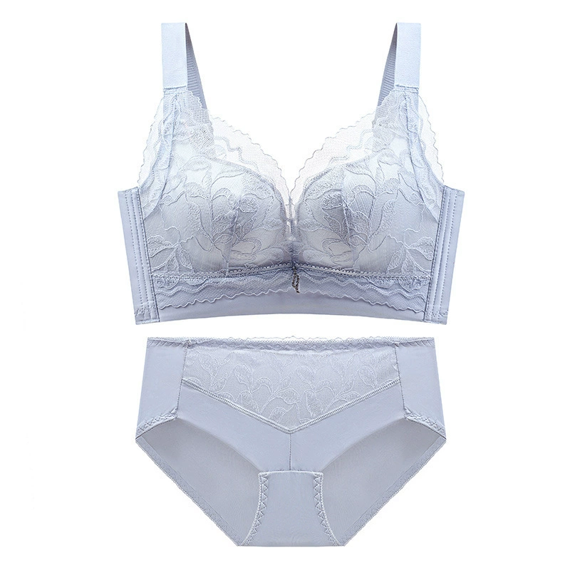 Элитное осеннее поддерживающее нижнее белье для кормления, бюстгальтер пуш-ап, беспроводной бюстгальтер, сет
