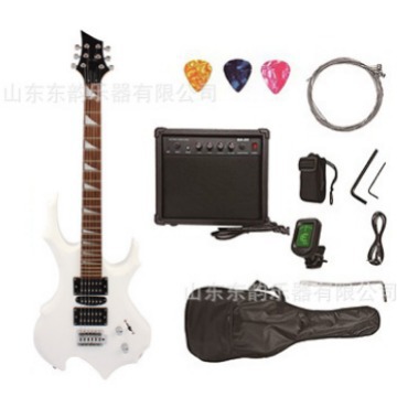 Nuevo conjunto de 24 productos de llama especial conjunto de guitarra eléctrica para principiantes conjunto de guitarra altavoz al por mayor