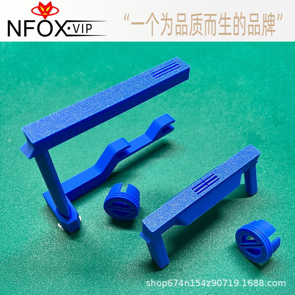 Impresión 3D de la herramienta de ajuste de altura del sillín de bicicletas Escala de cartucho de eje para dibujar el modelo de placa de mano de muestra