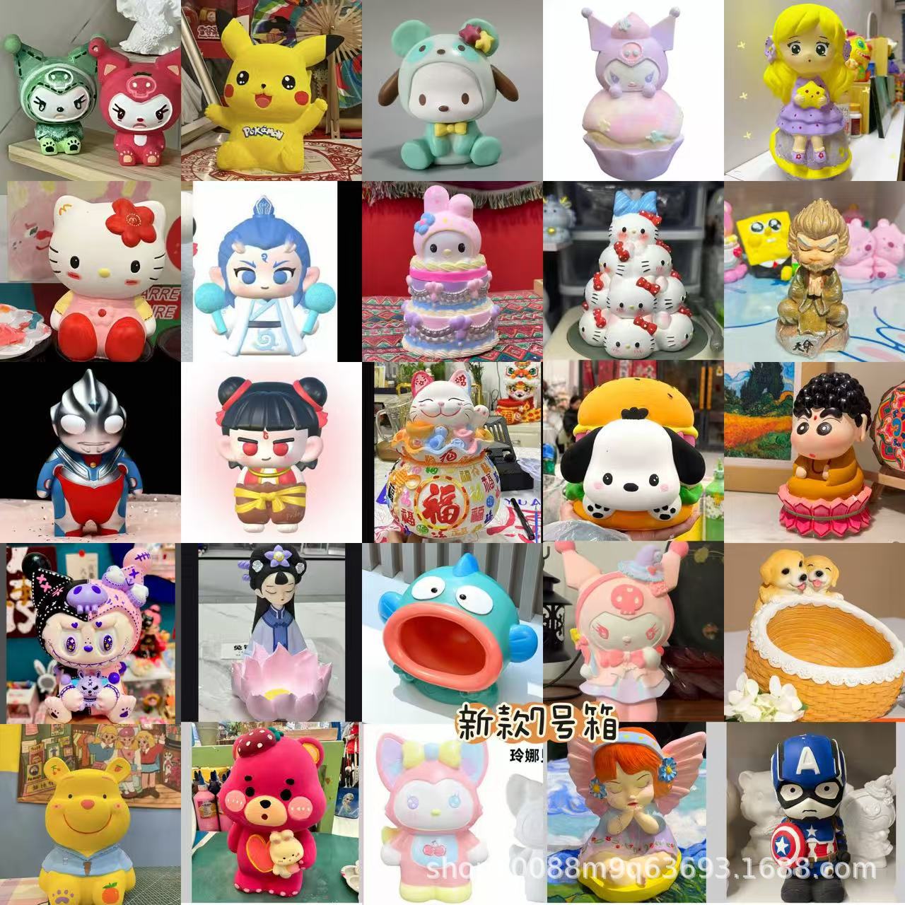 대형 7호 상자(1상자당 50개부터 판매, 스타일별 2개, 표시된 스타일)