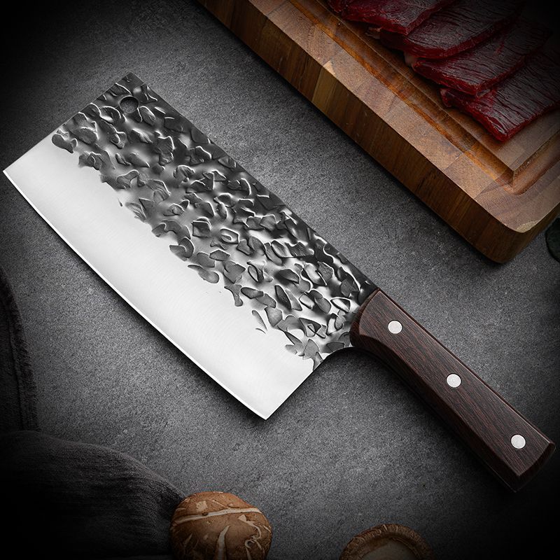 Cuchillo de cocina de doble uso para cortar huesos, cortar carne, cuchillo de cocina doméstico, cuchillo de corte afilado, cuchillo de corte al por mayor