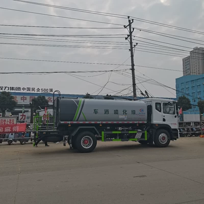 Trucks D9, and Dongfeng 15 Cubic – Suvarma maşınları