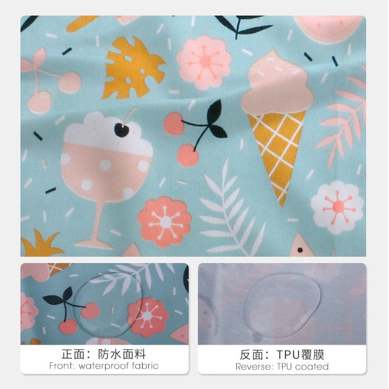 Breathable sanitary pads with zipper, diaper, cloth bag, storage system