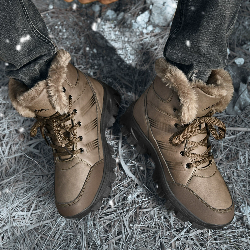 Warm boots, shoes, plus size