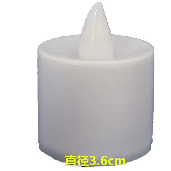 electronic plastic candle